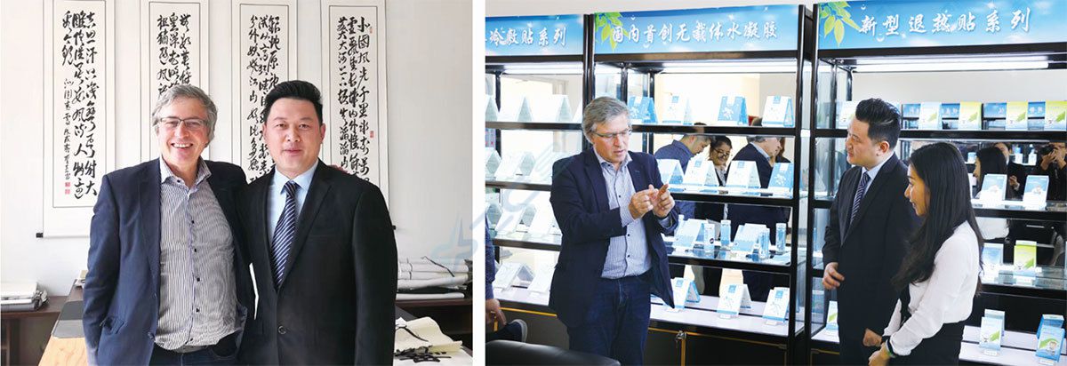 一带一路文化贸易促进会欧洲总干事Mr Jan Siemons 一行到公司访问(图3)