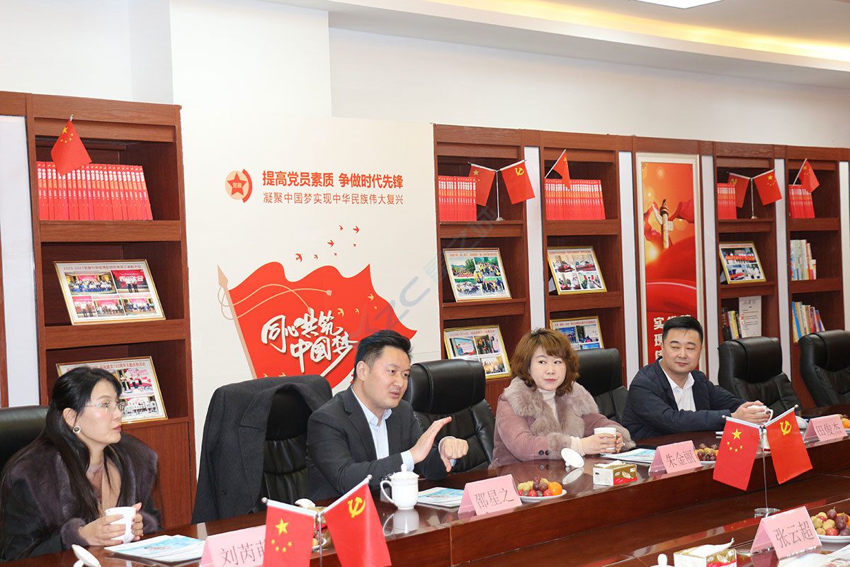 热烈欢迎临沂市委宣传部各位领导莅临企业指导工作(图3)